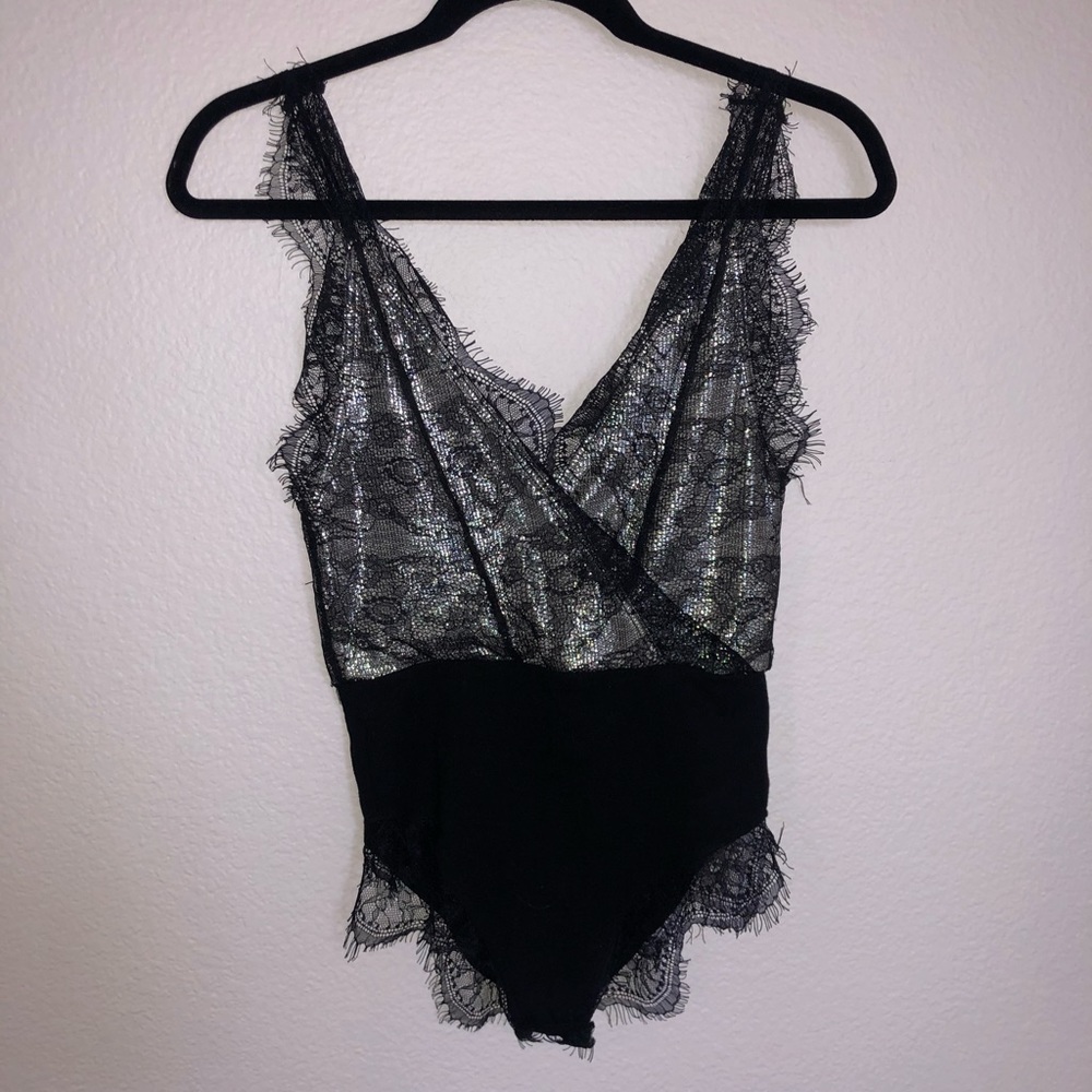 Metallic bodysuit